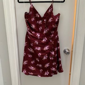 Medium floral mini dress
